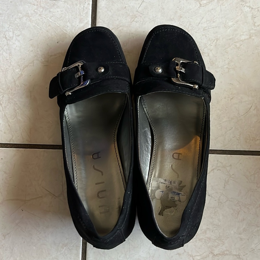 Unisa Black Wedges